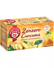 POMPADOUR INFUSO PZ.20 ZENZERO CURCUMA